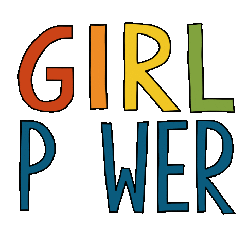 Girl power GIF Sticker